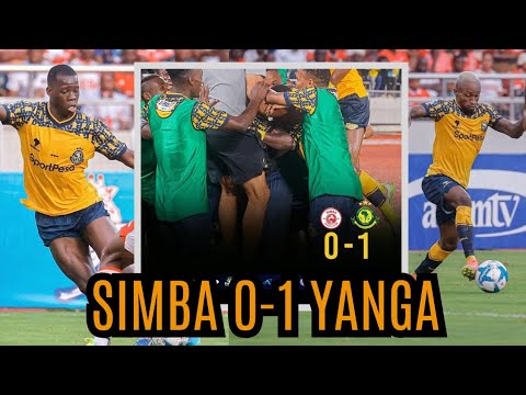 Goli Ya Yanga SIMBA 0 1 YANGA NBC Premier League 2024 25