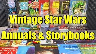 Superb - Vintage STAR WARS - Annuals &  Storybooks - EWOKS - Droids - UK & USA Releases! screenshot 2