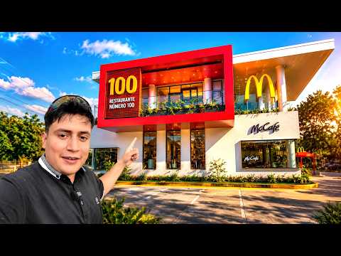 This is what Guatemala's 100TH McDonald’s looks like 🇬🇹