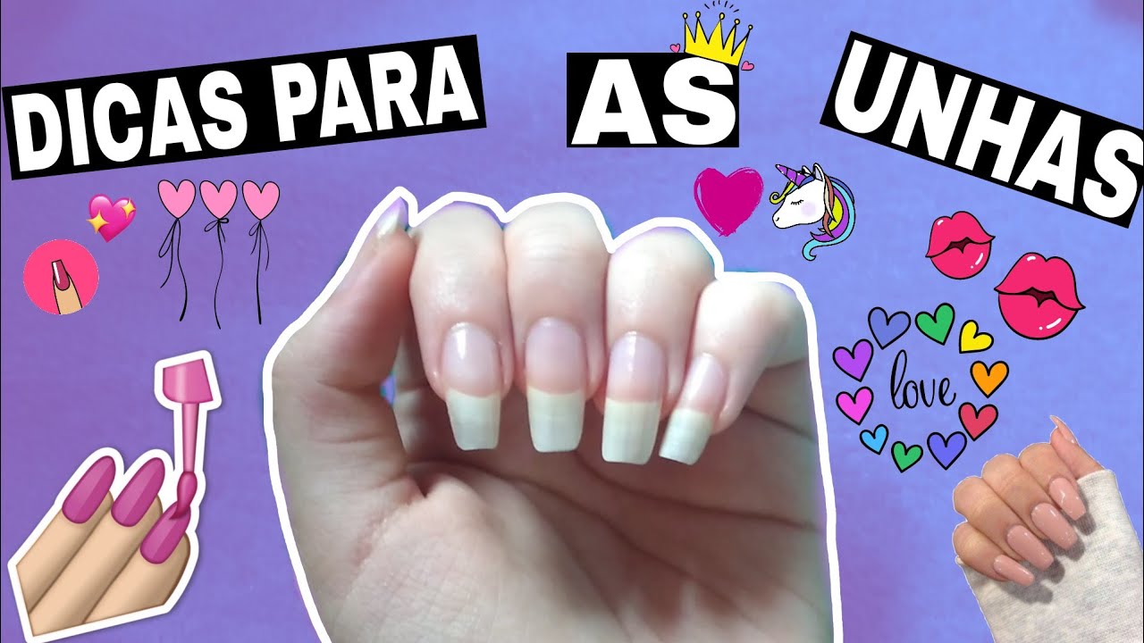 O que fiz para minha unha parar de descamar e crescer mais rápido ❤️