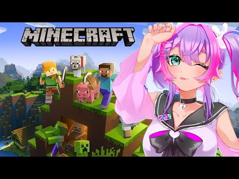 【マイクラ】雑談しながら建築＆冒険配信♪まったりお話しよ　#17　【マインクラフト/ Minecraft /新人Vtuber】#umaretatenopuru　#vtuber　# Minecraft