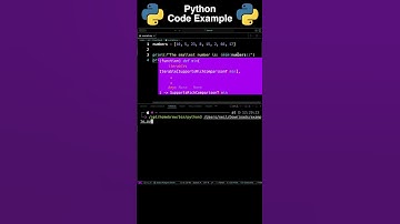 How To Get The Lowest and Highest Values in a List | Python Code Example #python