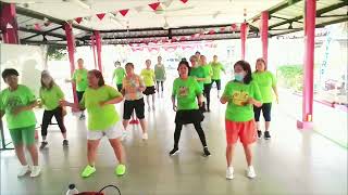 AYO MAMA Line Dance       Demo with : Nancy & Mom's 40+ Community