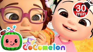 The Lunch Song | ♛ 👑🎀🩰👙 | 💝🌸🌺🌸| Moonbug Kids - Girl Power!