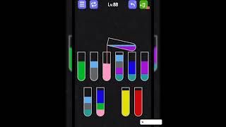 Water sort puzzle level 88#gamesvideos @Mobile__Gamer
