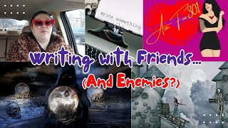 Writing with Friends...(and Enemies?)
Find Sarah @ https://linktr.ee/wordsmithsarah
Check out the 2025 Charity Anthology Im a part of this year.
https://amzn.to/4hjUZxn Writing with Friends...(and Enemies?)