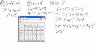 5.3: Adding, subtracting, and multiplying polynomials (sample problems)