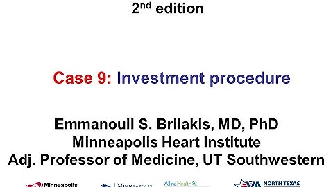 Case 9: Manual of CTO Interventions - Subintimal plaque modification (Investment)