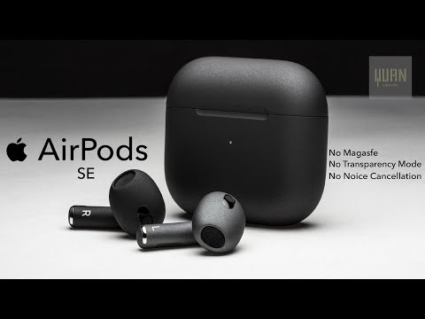 2023 AirPods SE BLACK SERIES  你們期待的平價AirPods 來了！？當蘋果開始談論音質的時候 其他家耳機就不用玩了 五顏六色的感覺稍顯廉價？ 500塊的價差買無線充電？