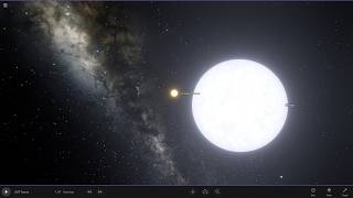 Universe Sandbox 2: Binary system part 26