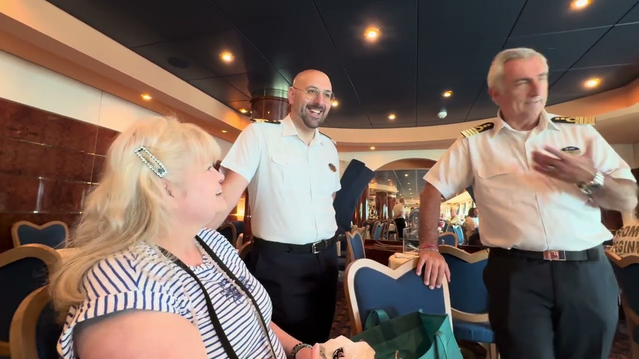 Captain of the MSC Poesia, came by this morning to say hi at breakfast ￼.Aug 28,2026.