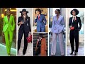 Women in Suits Stunning Vibes #suitstyle #Chic #classyfashion #elegance | Watch until the end😎