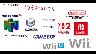 Evolution Of Nintendo Console Startups (1985-2026) (1080P)