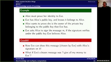 Zero-knowledge and multiparty computation