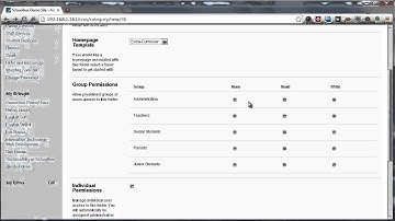 Creating a new homepage