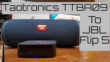 How to pair ToaTronics TTBA09 to a JBL Flip5 Bluetooth Speaker.