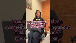 Miss Shakespeare! #momboss #momhumor #taylorswift #wood #lifeofashowgirl #swifties #lyrics