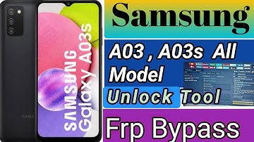 Samsung A03S frp Bypass Unlock tool || A037F Google Account Bypass // 2025