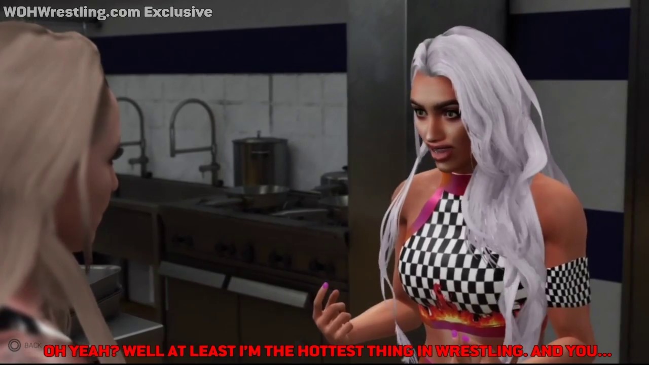 EXCLUSIVE: MEGAN STAR/RITA VIPER BACKSTAGE SEGMENT