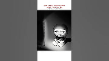 How To Get Video Games! 🤩 (Animation Meme) Anim: Johnes0art #shorts