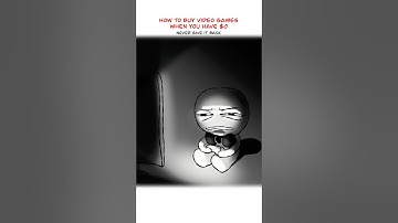 How To Get Video Games! 🤩 (Animation Meme) Anim: Johnes0art #shorts