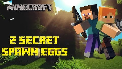 Minecraft 2 secret spawn eggs