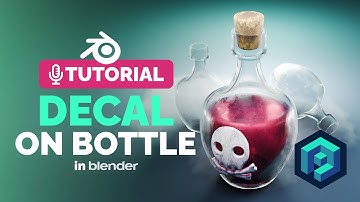 Bottle with Decal Tutorial in Blender | Polygon Runway