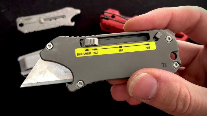 Olight Otacle Utility Knife Carbon Fiber G-10 SK2 - Blade HQ