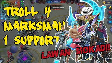 TROLL 4 MARKSMAN + 1 SUPPORT LAWAN AWTO MOKAD!!
