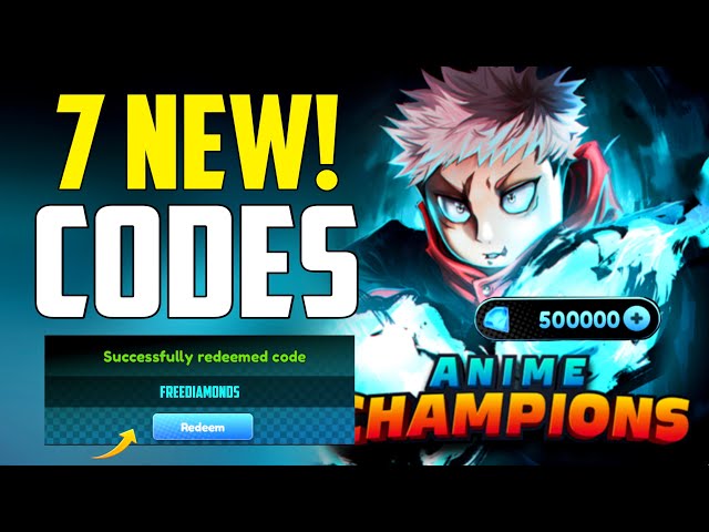 NEW* ALL WORKING CODES FOR ANIME CHAMPIONS SIMULATOR! ROBLOX ANIME  CHAMPIONS SIMULATOR CODES 