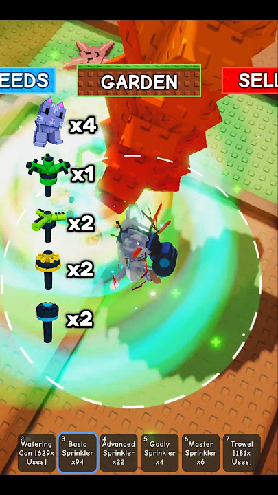 Growing Big Burning Bud in grow a garden