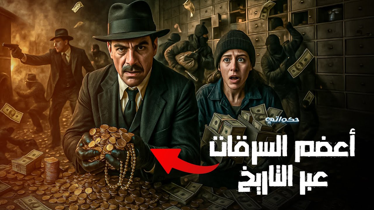 قصص أخطر عمليات السطو عبر التاريخ!