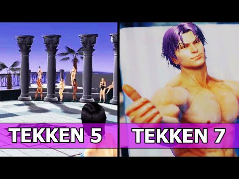 Tekken 7 Island Paradise vs Tekken 5 Poolside | DIRECT COMPARISON