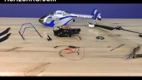 HorizonRC.com How-To: E-flite Blade CX3 LED Light Kit Installation