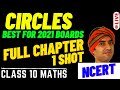 CIRCLES || ONE SHOT - LIVE SESSION || NCERT FULL CHAPTER 10