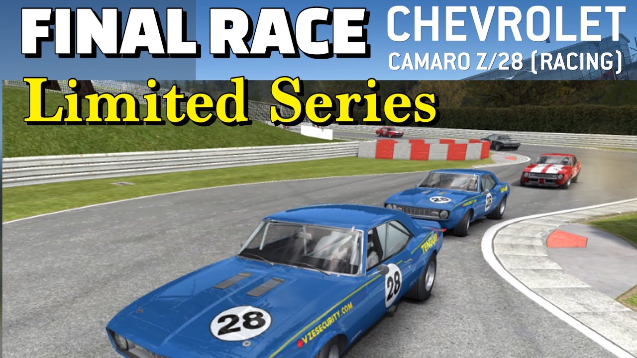 Real Racing 3 Final Race - Chevrolet Camaro z/28 (Racing) Limited ...