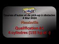 Courses  obstacles  plessisville  4 mai 2024  qualification 1  4 cylindres 155 hp et moins