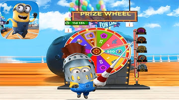 Prize Wheel Minion Rush new update Sing Out fullscreen gameplay Walkthrough ios / android