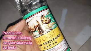 Badak Brand Refreshing Solution in a Bottle | Mouth Ulcers | Internal Heat | Dry Throat | Refresh...