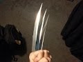 How to make metal wolverine claws