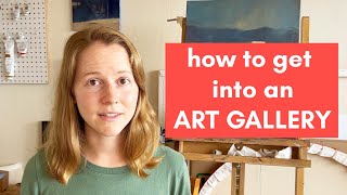 How to show your art at galleries ✷ How I started working with galleries as a self-taught artist