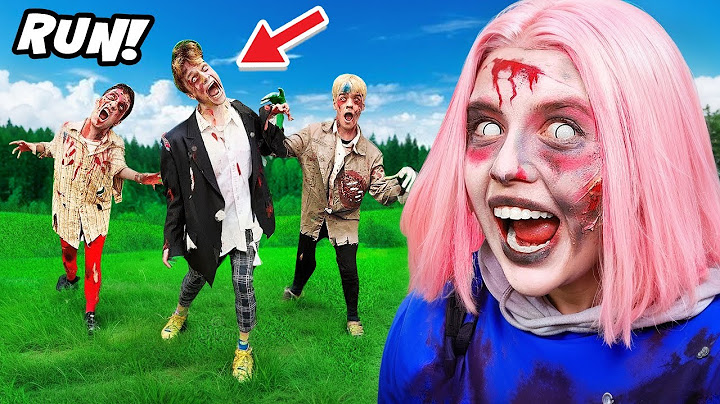 We became zombies in real life!!!