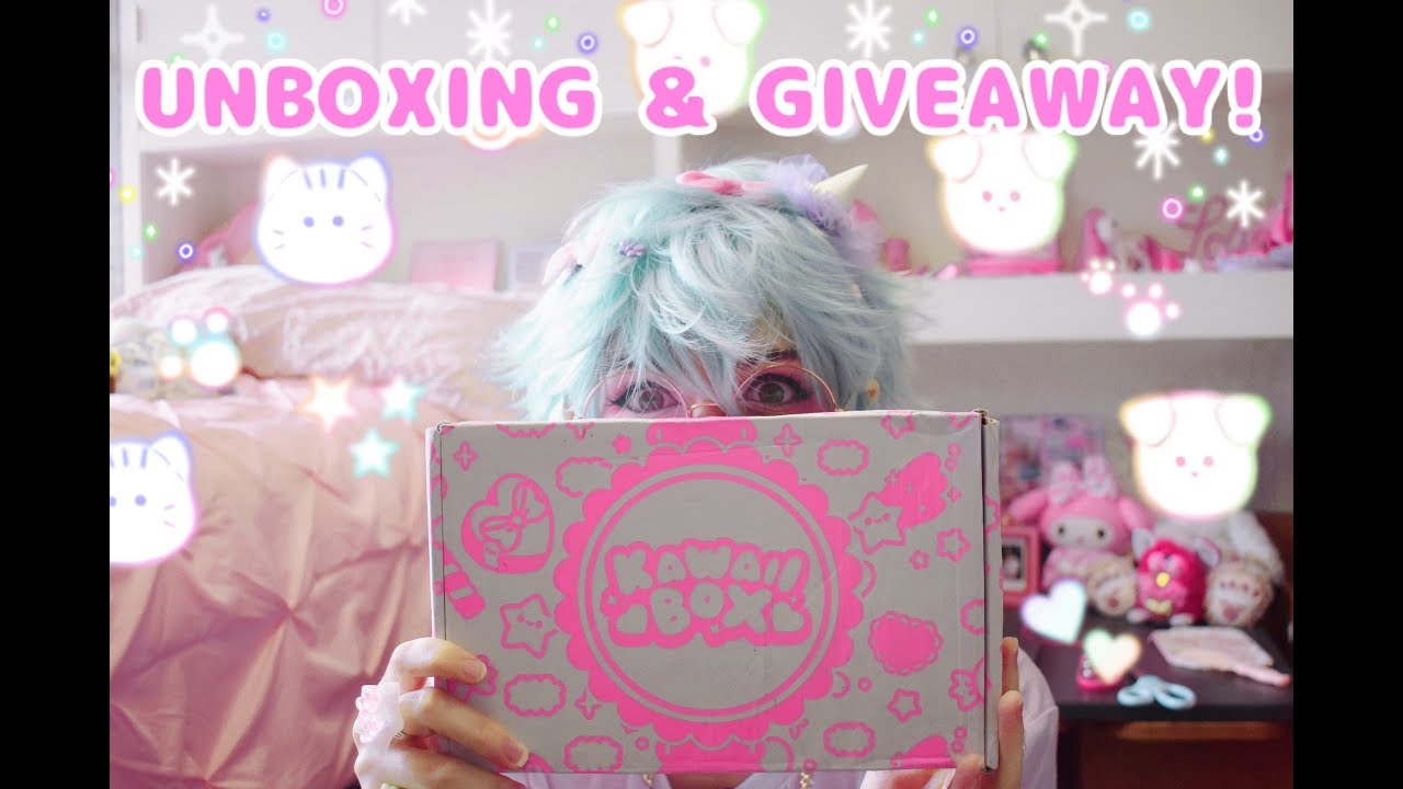 Kawaii Box Unboxing And Giveaway °˖ Youtube 