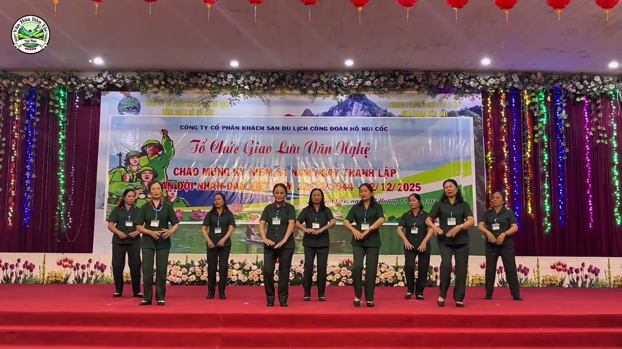 Nhảy: Cùng Hành Quân Giữa Mùa Xuân | BD: CLB xã Chợ Mới - Thái Nguyên.