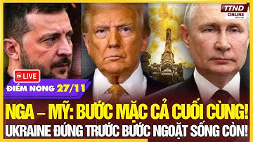 🔴Điểm NÓNG Quốc Tế: Nga BẤT NGỜ NHƯỢNG BỘ! Trump lộ kế hoạch HÒA BÌNH Ukraine chỉ còn cách vài chữ