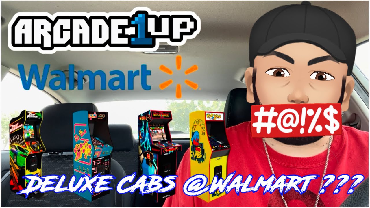 Arcade 1up New Deluxe Cabs @Walmart ???