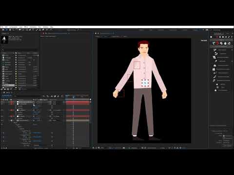 |Complete Rigging Masterclass In After Effects  (Duik 2020)|  Using Null to drive Pins