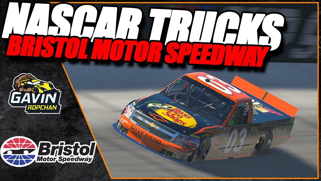 A Battle in the Trucks - Bristol Motor Speedway - iRacing