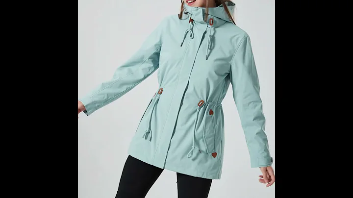 Women’s Windproof and Warm Jacket Lightweight Outdoor Windbreaker Waterproof Coat Shell