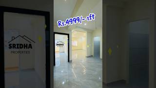 📞8867598228 Rs4999 per sft- Brand New 2BHK flats for sale in Hyderabad
